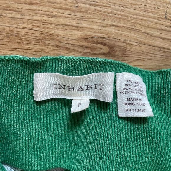 Inhabit Striped Tie Back Tube Top - Picture 5 of 8